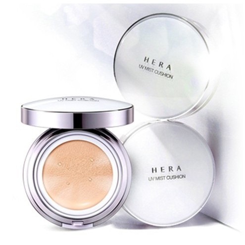 Kem nền, phấn phủ nước HERA UV MIST CUSHION Hàn Quốc cao cấp kèm lõi sơ cua