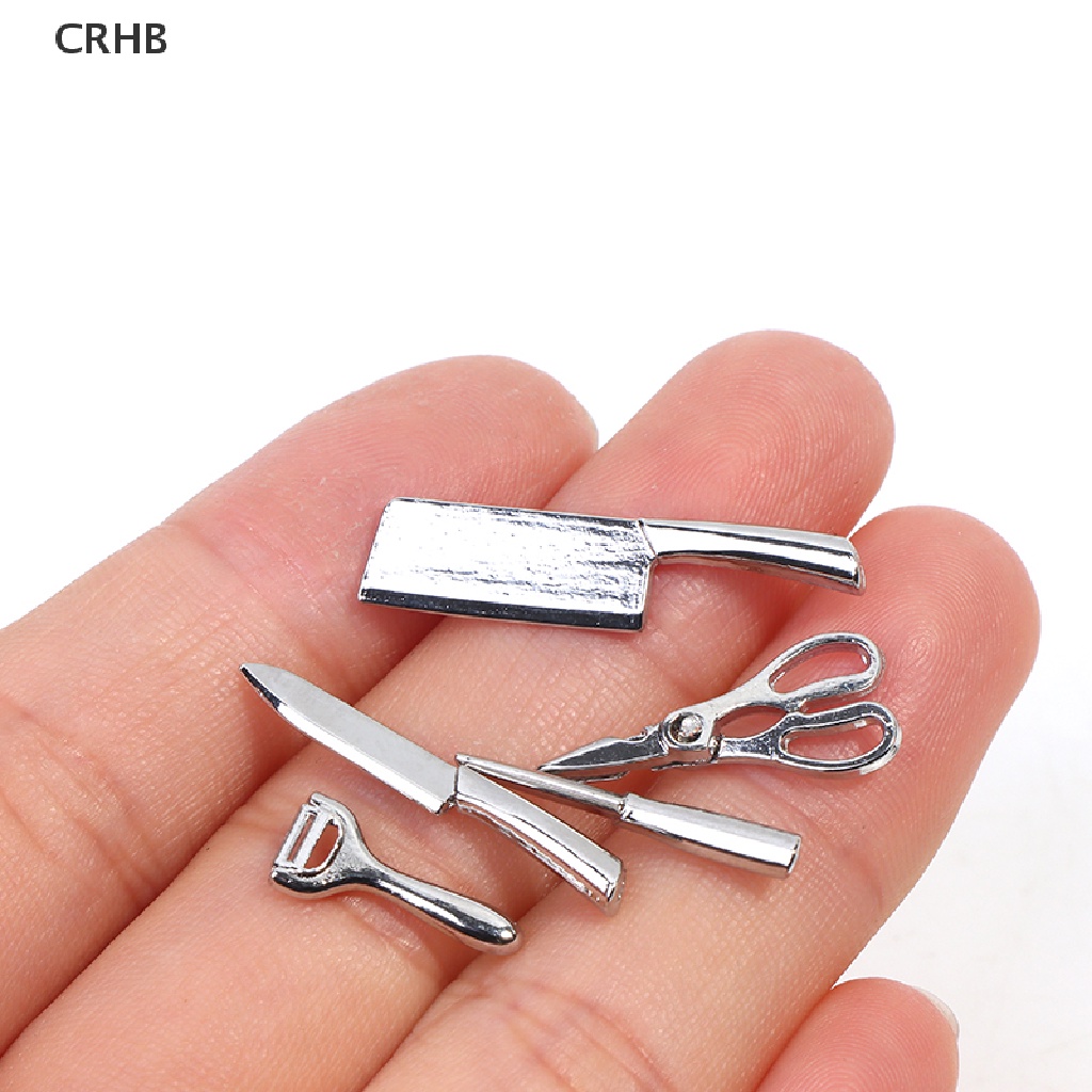 Mô Hình Dụng Cụ Nhà Bếp Mini Tỉ Lệ 1 / 12 Trang Trí Nhà Búp Bê Mới