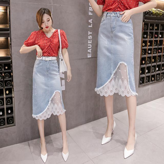 Váy Jean Nữ Dài 2020