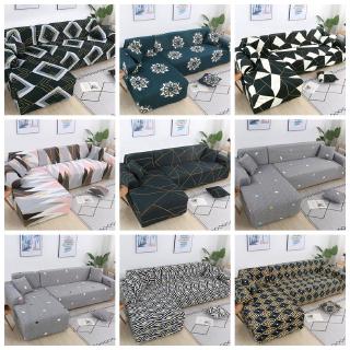 L Shape sofa cover 1/2/3/4 Seater elegant stretch inexpensive Comfortable Touch and Easy-cleaned