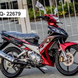 Tem rời Exciter 135 đỏ đen
