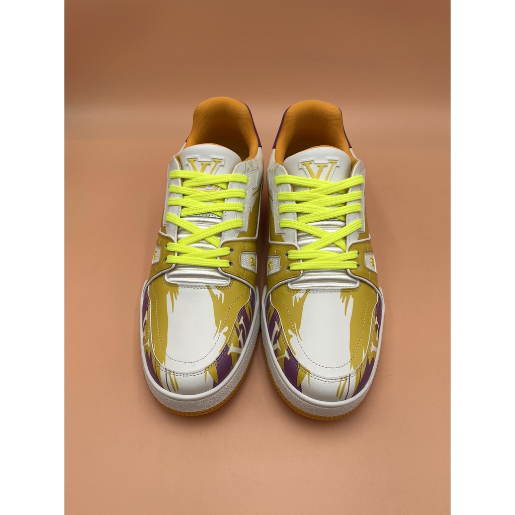 Giày sneaker nam da thật thời trang cao cấp Louis Vuitton LV thiết kế thời trang cao cấp, độc đáo, năng động