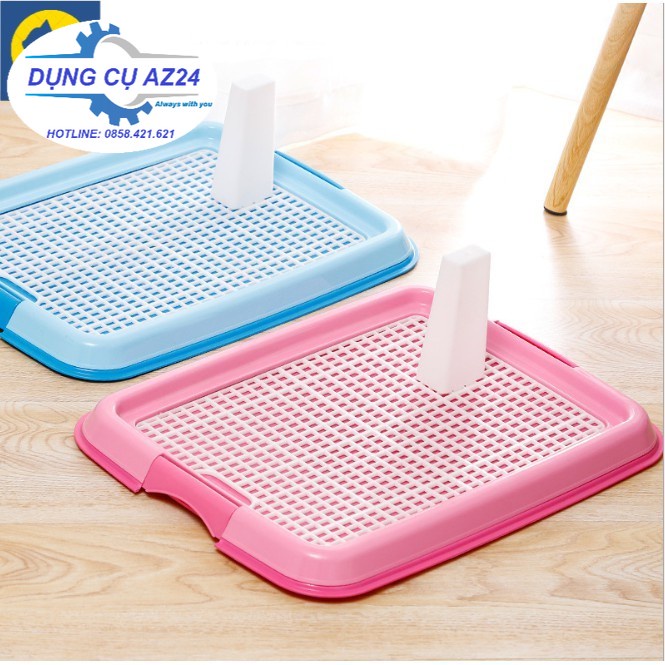 Khay vệ sinh cho chó kèm cọc, giúp chó đi vệ sinh đúng nơi dungcuaz24