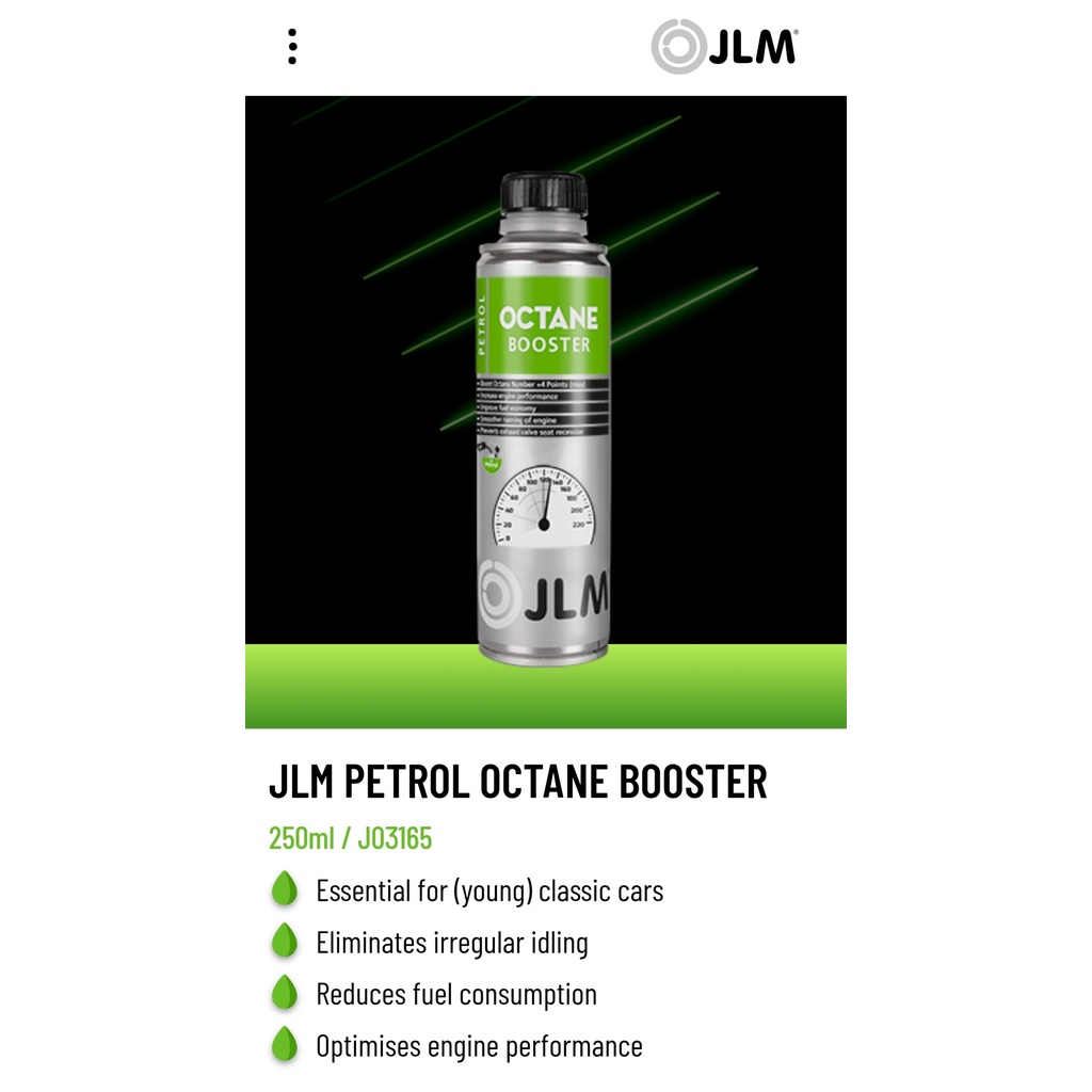 Phụ Gia Máy Xăng JLM Tăng Trị Số Octane Nhập Khẩu Hà Lan ( J03165 )