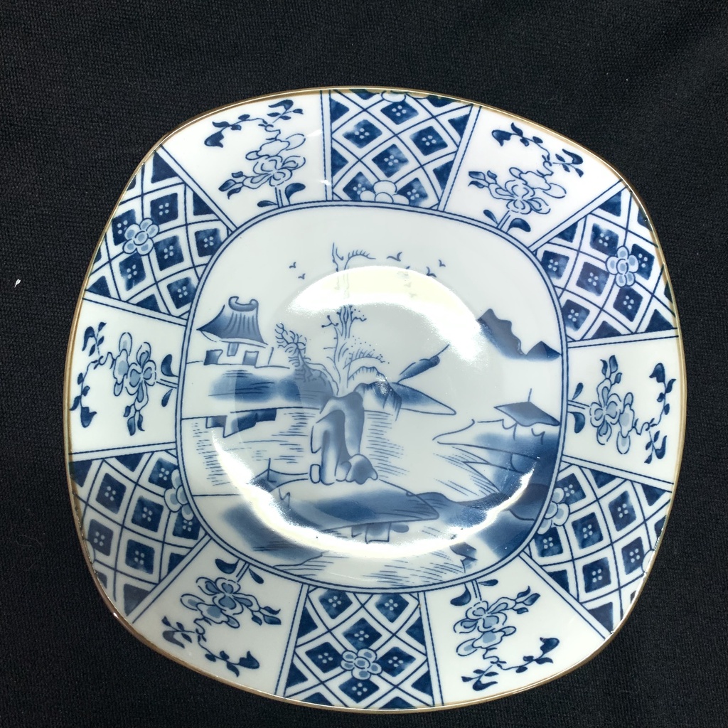 Đĩa sứ DECOR &quot;Sơn Thủy&quot; - OHOHO HOME