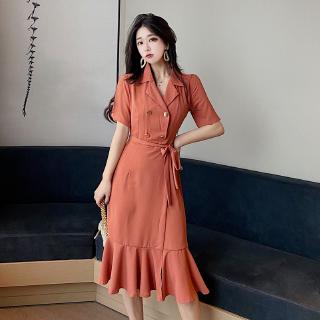 Áo khoác vest phối nút phong cách hàn quốc cho nữ