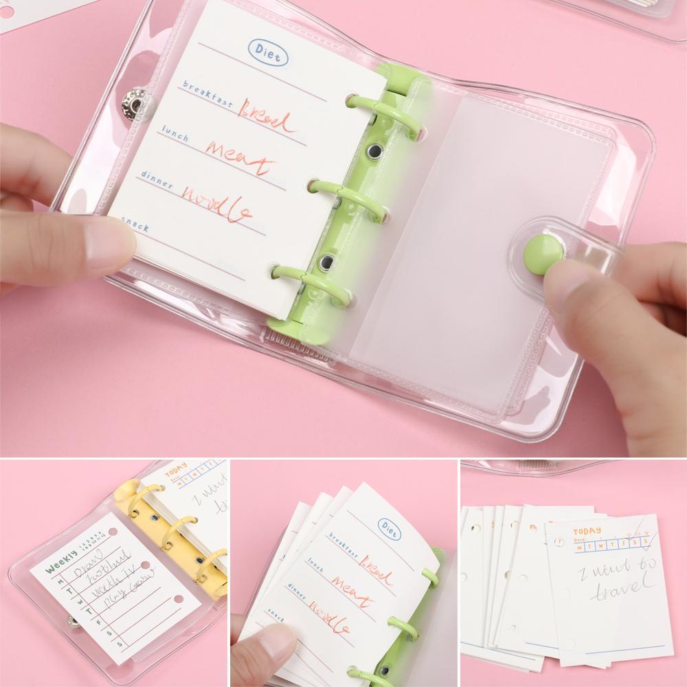 PISTA Sổ Tay 60 / 80 Tờ Giấy Có Thể Nạp Lại Tiện Dụng
