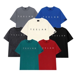 Áo thun Teelab form rộng unisex oversize tay lỡ nam nữ Premium Basic Tee TS063, áo Phông form rộng
