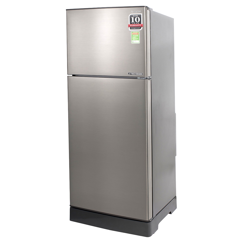 Tủ lạnh Sharp Inverter 196 lít SJ-X201E-SL - Ngăn giữ tươi linh hoạt, Chế độ Extra Eco, Miễn phí giao hàng HCM.