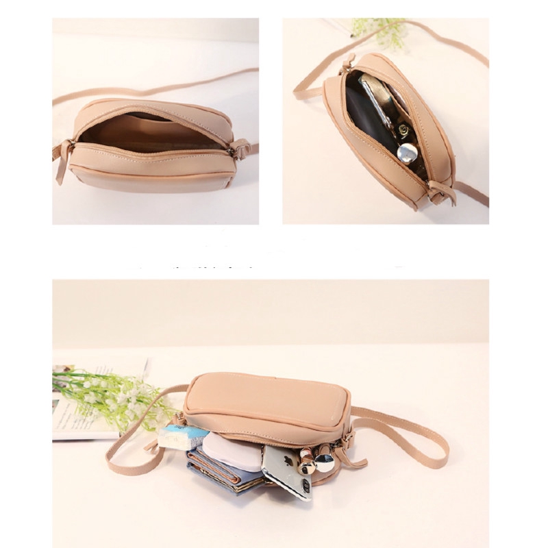 Versdo Women Long Clutches Large Capacity Portable Wallets Zipper Shoulder Bag Cross-strap