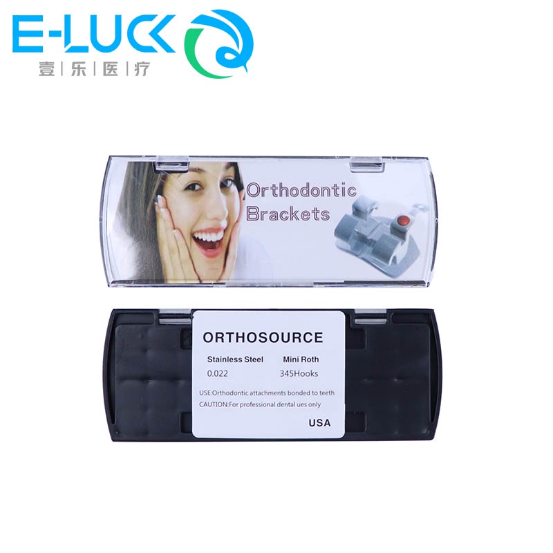 Hộp 20 Móc Chỉnh Hình Mini 0.022 Roth / MBT 345 Bằng Kim Loại