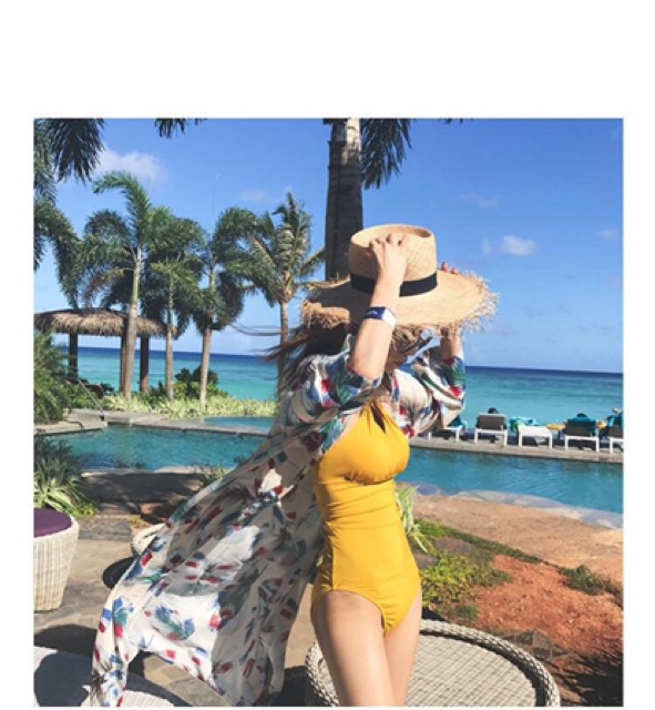 [Mã WA2425 giảm 25k đơn 200k] [ẢNH THẬT] bikini vắt chéo 1 mảnh liền thân hot hit | BigBuy360 - bigbuy360.vn