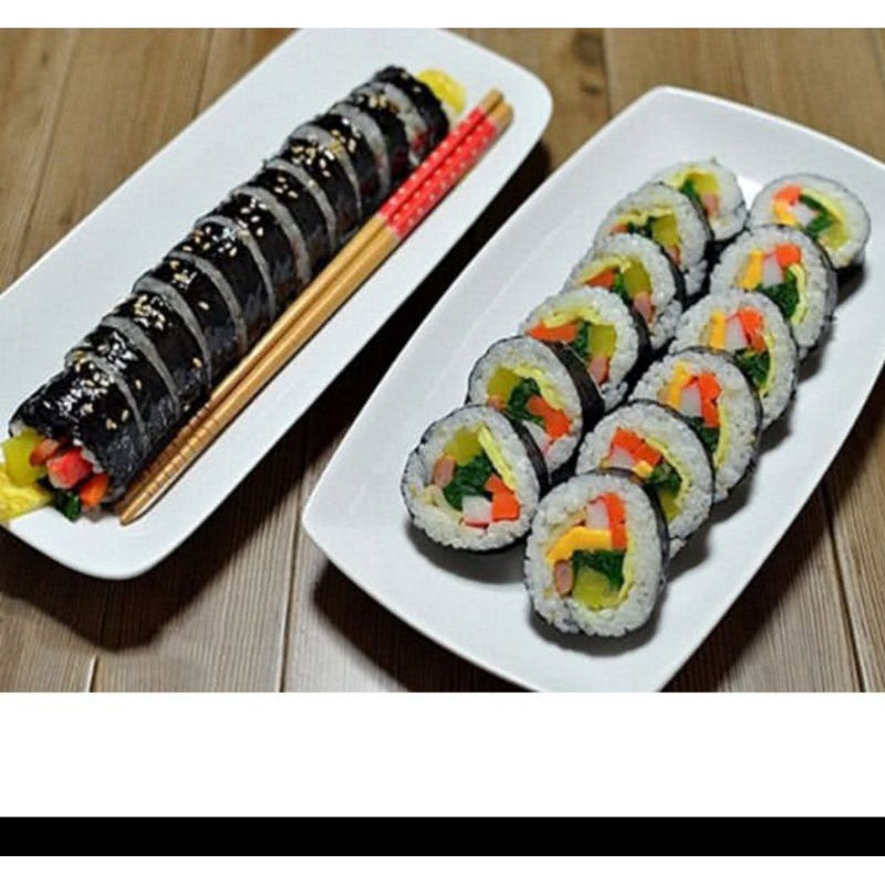 Mành cuộn sushi Hàn Quốc giá sỉ 25*20