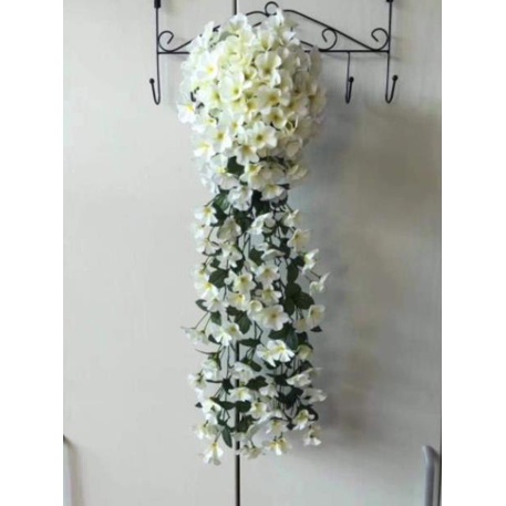 Chùm Đỗ Quyên Treo Tường - hoa vải hoa lụa cao cấp