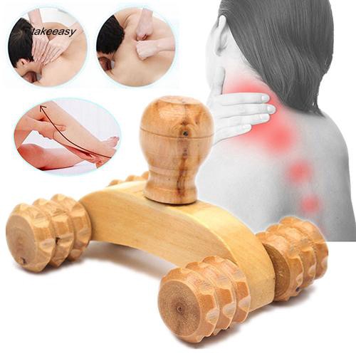 Dụng cụ lăn massage bằng gỗ