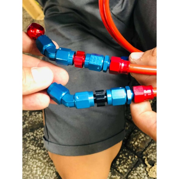 Đầu Adapter Earls 2 ren nối dây dầu bấm chính hãng Thái Lan