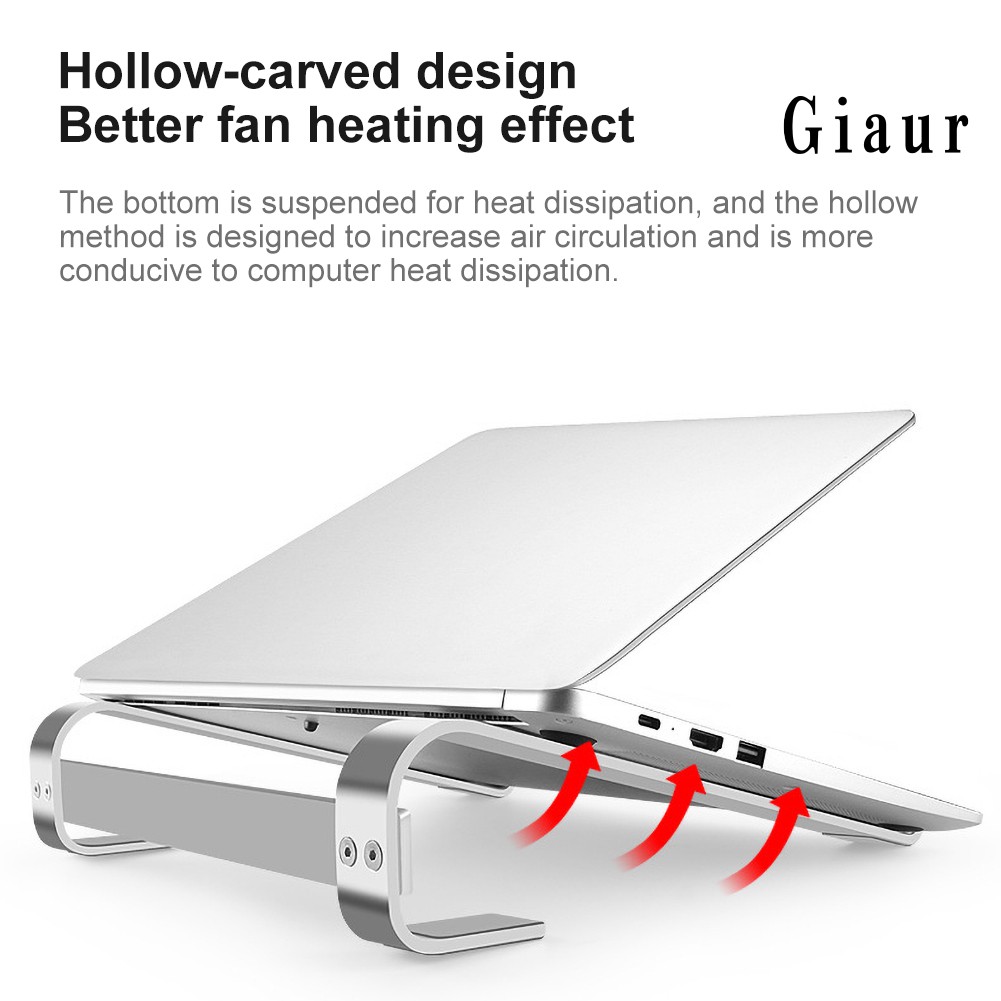 Giá Đỡ laptop Bằng Hợp Kim Nhôm Tản Nhiệt Tiện Dụng