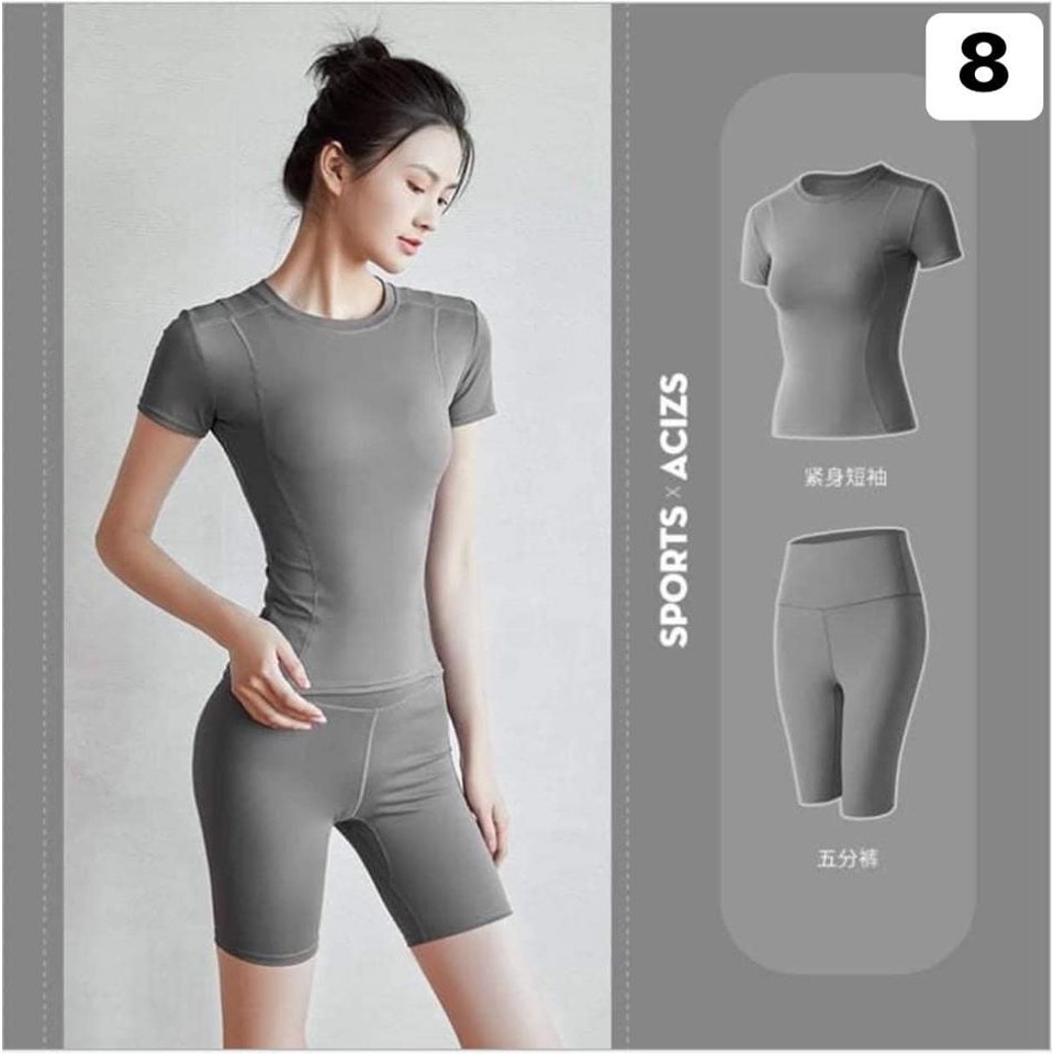 bộ tập jym cho nữ co dãn 4 chiều