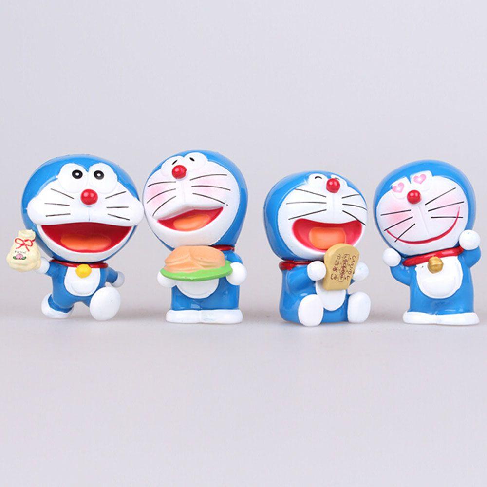 Set 8 Mô Hình Mô Phỏng Nhân Vật Doraemon Dùng Để Trang Trí