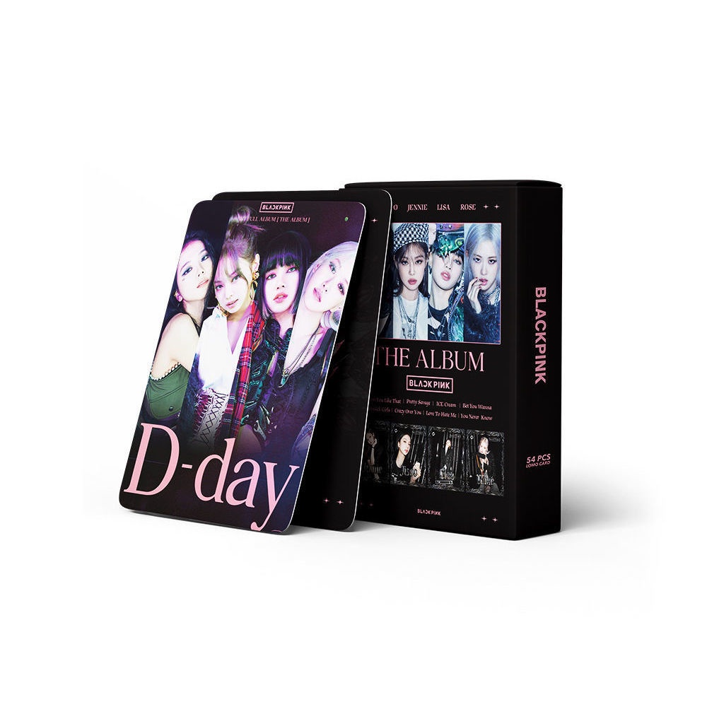 Bộ 54 Thẻ Hình Nhóm Nhạc BlackPink
