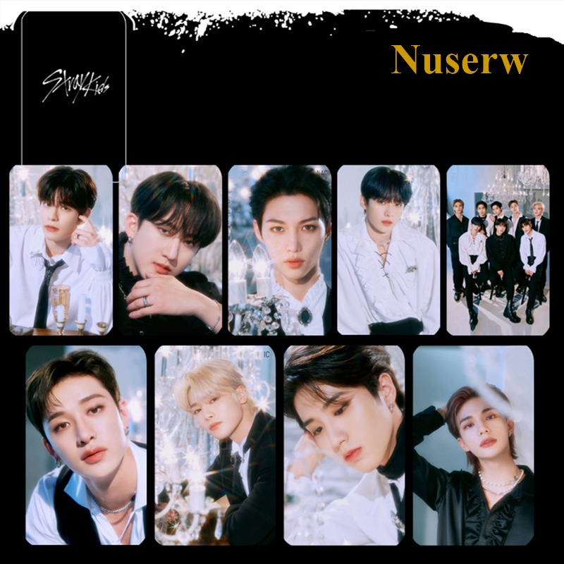 Set 9 Thẻ Hình Lomo Sưu Tầm Cho Fan Của Kpop Stray Kids
