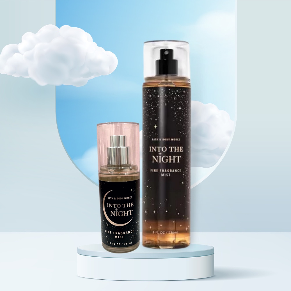 Xịt Thơm Toàn Thân Bath And Body Works Into The Night Quyến Rũ Ngọt Ngào Size Mini 75ml