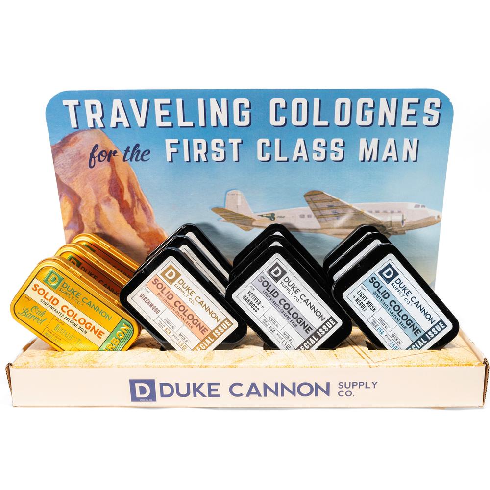 Nước hoa khô nam Duke Cannon Solid Cologne 42.5g, nước hoa dạng sáp với mùi hương đầy nam tính