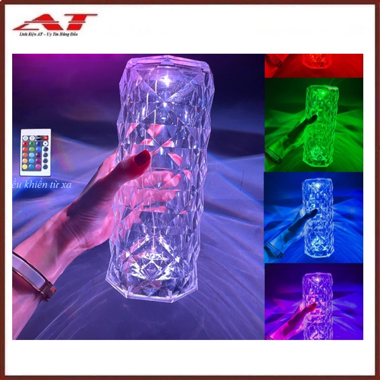 ĐÈN BÀN PHA LÊ CẢM ỨNG CỰC ĐẸP CƠ REMORE