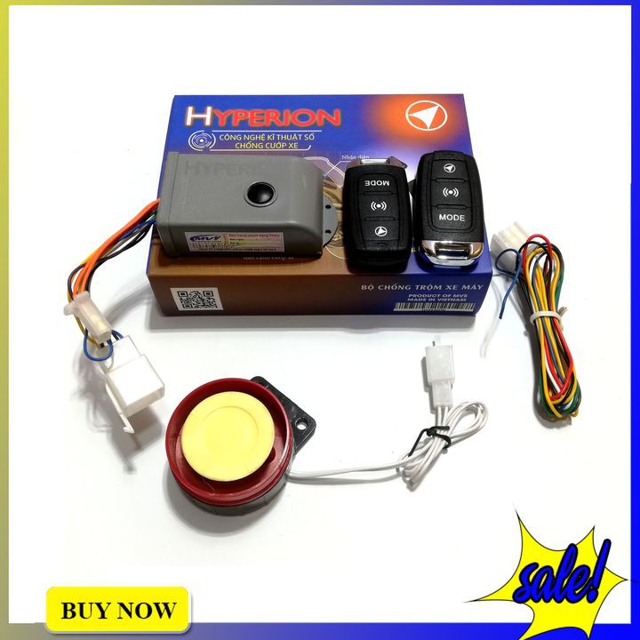 Bộ chống cướp xe máy Hyperion chính hãng mvs bảo hành 12 tháng