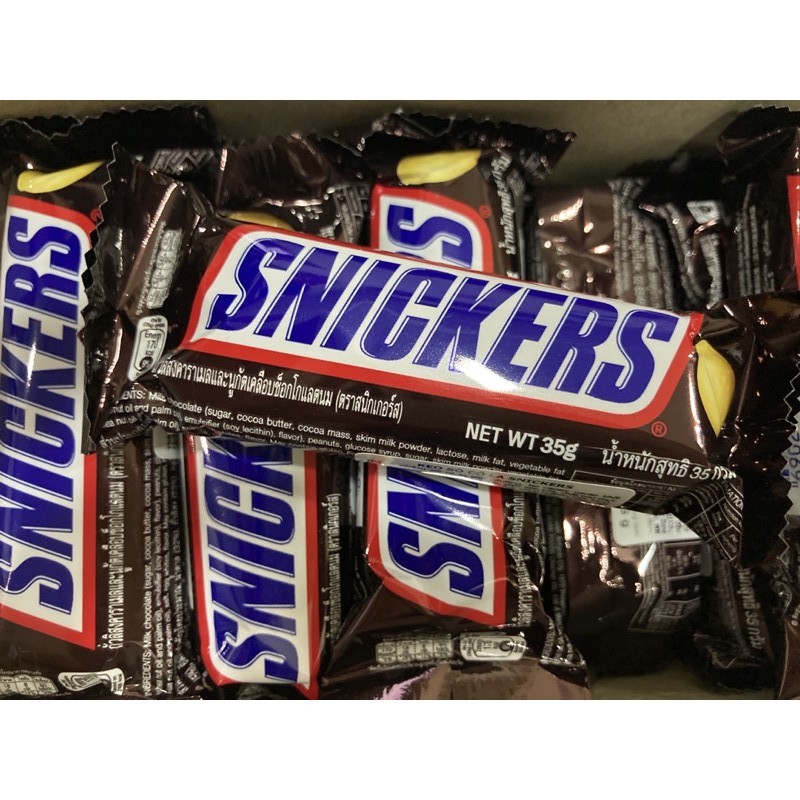 [siêu ngon] Kẹo socola nhân đậu phộng Snicker/date mới tháng 12/2022