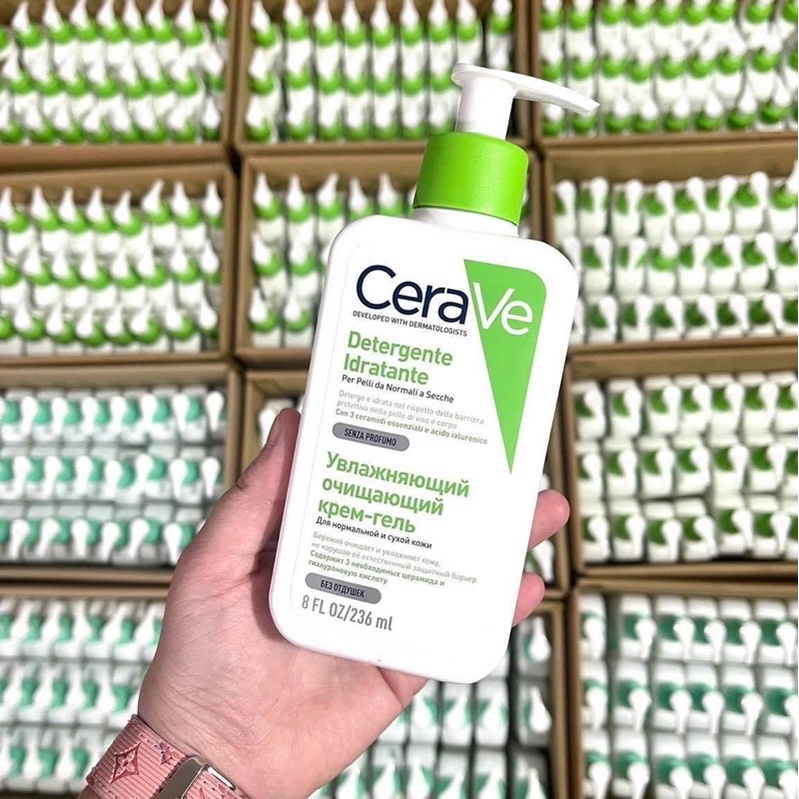 SỮA RỬA MẶT CERAVE (Bản Nga- Đức)