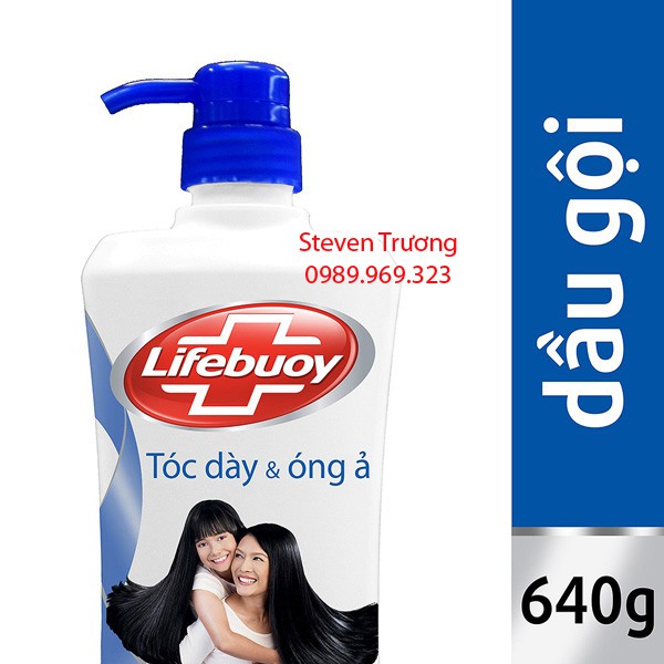 Dầu gội Lifebouy tóc dày óng ả 640g