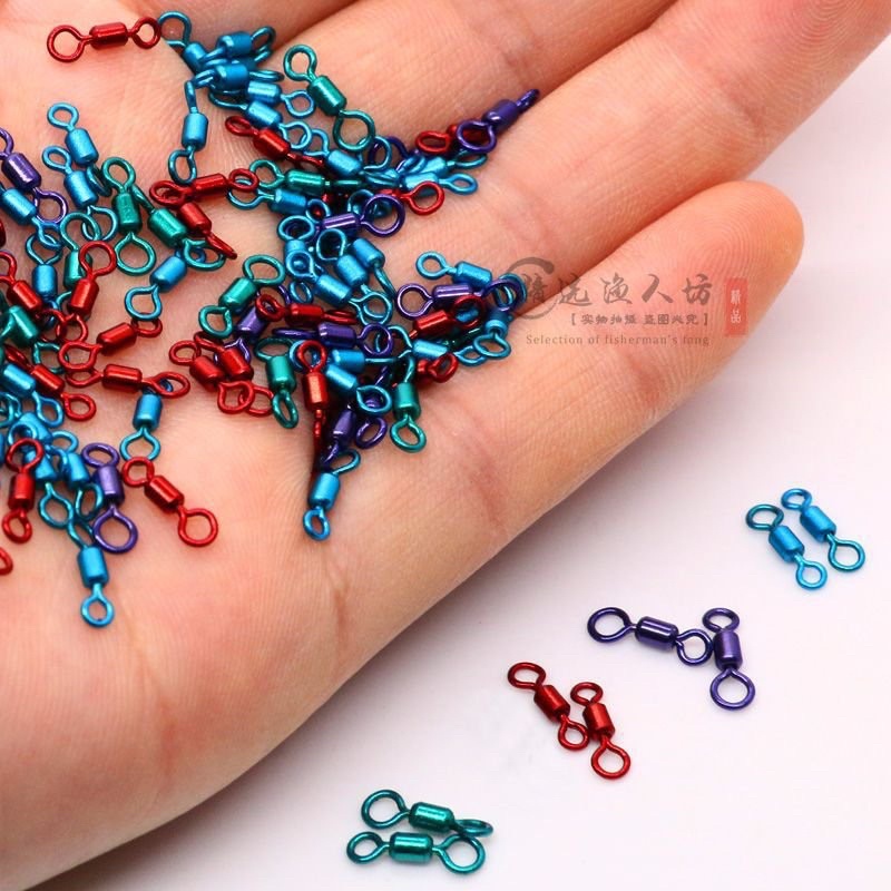 Vỉ Khoá Link Hình Số 8 Ma Ní Buộc Câu Đơn Chống Xoắn Cao Cấp Gwoxyy