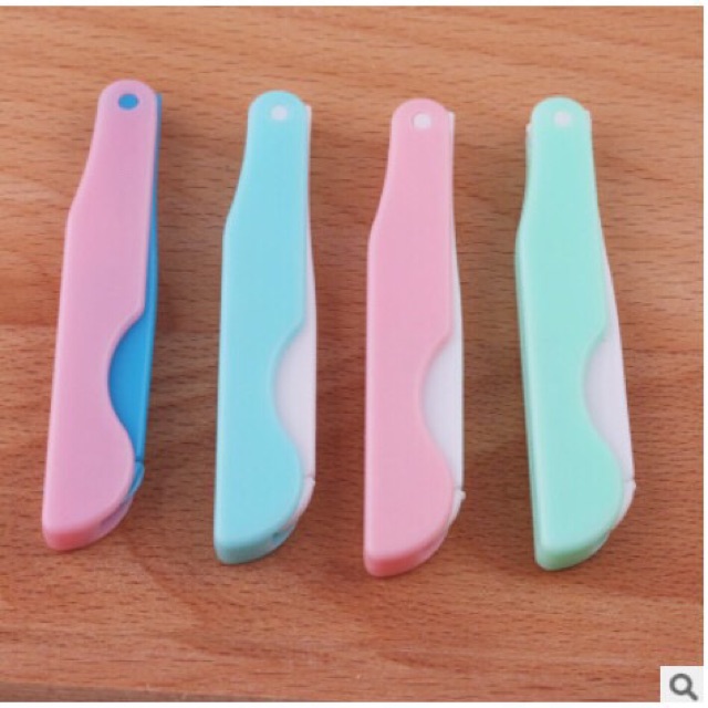 Dao cạo tỉa lông mày gấp gọn tiện lợi sỉ 01 | BigBuy360 - bigbuy360.vn