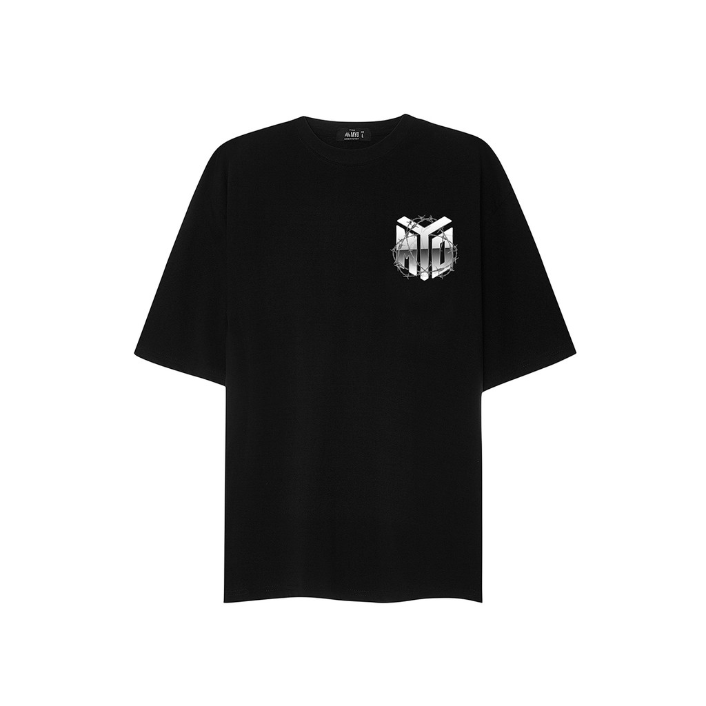 Áo Phông Nam Đẹp MYO Vải Cotton In Hình Barbed Wire