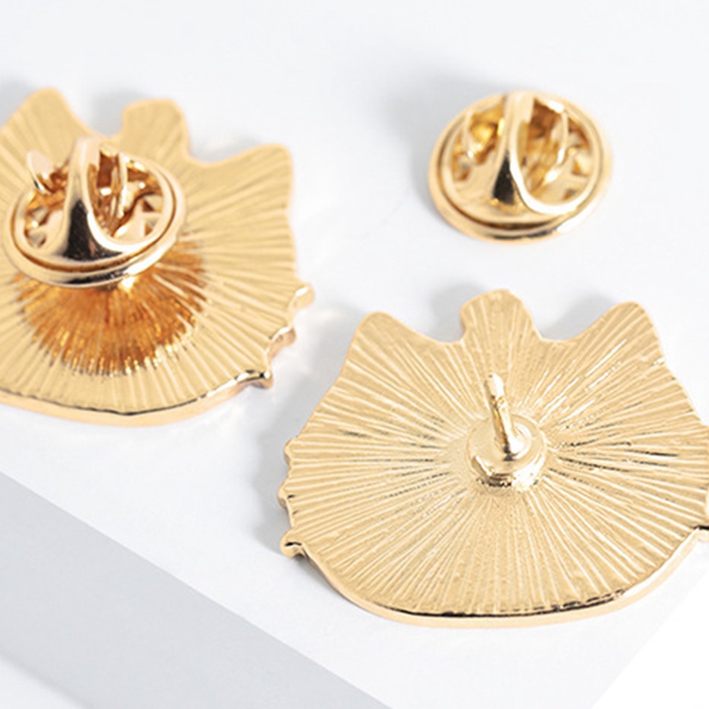 Ghim cài áo hình quả bí ngô xanh dương dễ thương