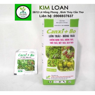 Combo 5 gói Canxi + Bo giúp lớn trái bóng trái gói 10g