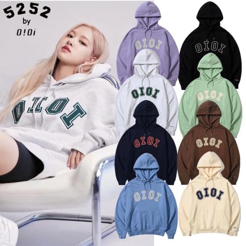 [HÀNG SẴN] Áo hoddies OIOI giống Rosé BLACKPINK hàng taobao