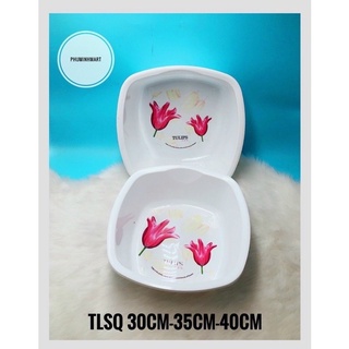 Chậu nhựa vuông tulip các size 30,35,40cm - hàng nhập khẩu thái lan