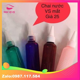 Chai xịt đựng nước vs mắt