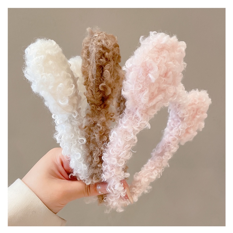 Băng đô cài tóc rửa mặt Hình Khủng Long Bằng Lông Nhung Dễ Thương Xinh Xắn