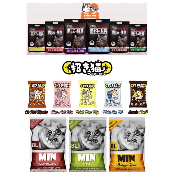 Cát Nhật Đen/Min/Maneki Neko 5-8L