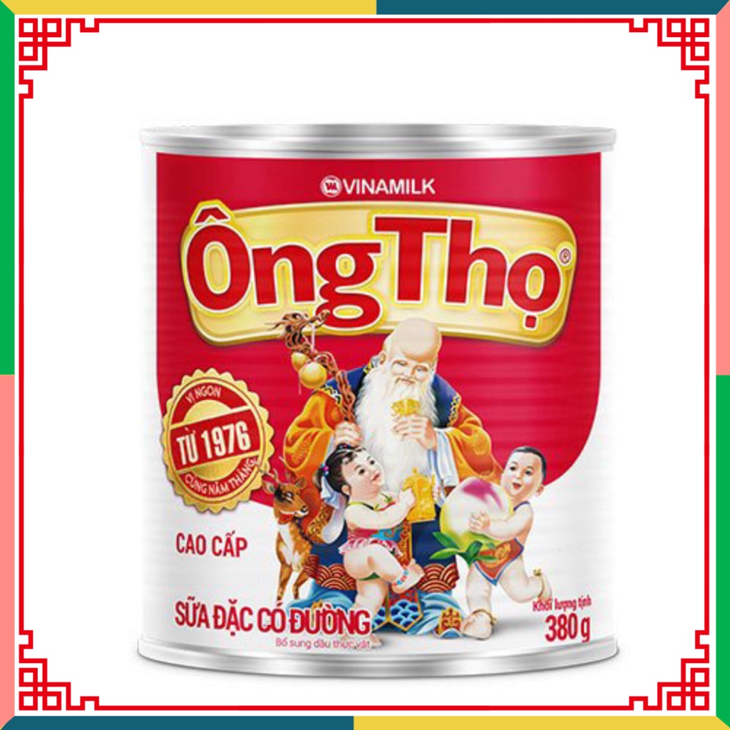 Sữa ông Thọ Vinamilk hộp thiếc/ hộp giấy 380G