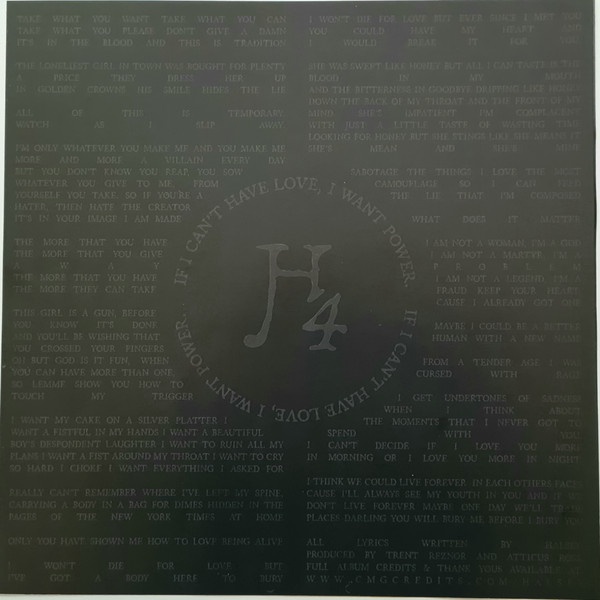 Vinyl   Halsey – If I Can’t Have Love, I Want Power