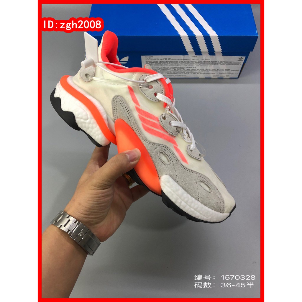 Adidas_originals Torsion XX Torsion bar công nghệ giày thể thao thông thường màu hồng san hô "": ,