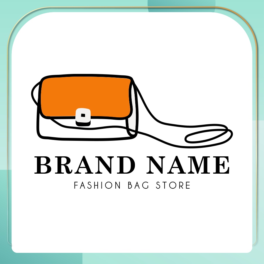 Mẫu logo giá rẻ cho cửa hàng, shop phụ kiện túi thời trang - Dịch vụ thiết kế nhận diện thương hiệu chuyên nghiệp