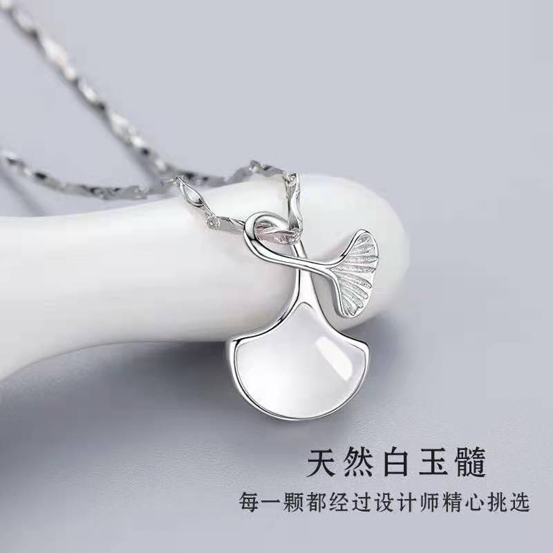 vòng cổ Bạc Sterling S999 Mặt Khắc Chữ Làm Quà Tặng Valentine