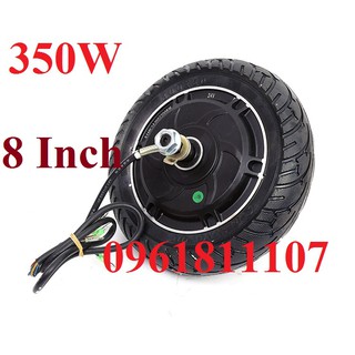Bánh xe điện 8 inch chế xe, bánh xe điện 200x50, bánh xe escooter 8 inch 200x50