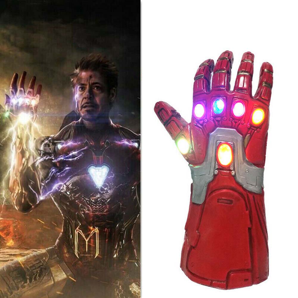 Bộ 4 găng tay hóa trang Iron Man Thanos có đèn LED