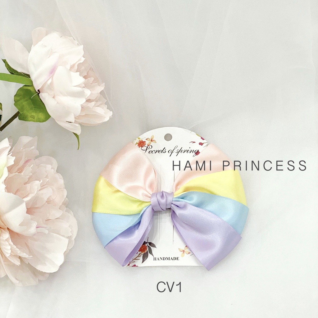 Kẹp Tóc Cầu Vồng Dễ Thương Cho Bé Gái ❤️ HAMI PRINCESS